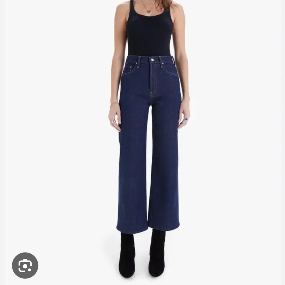 MOTHER Dark Blue Flare Jeans